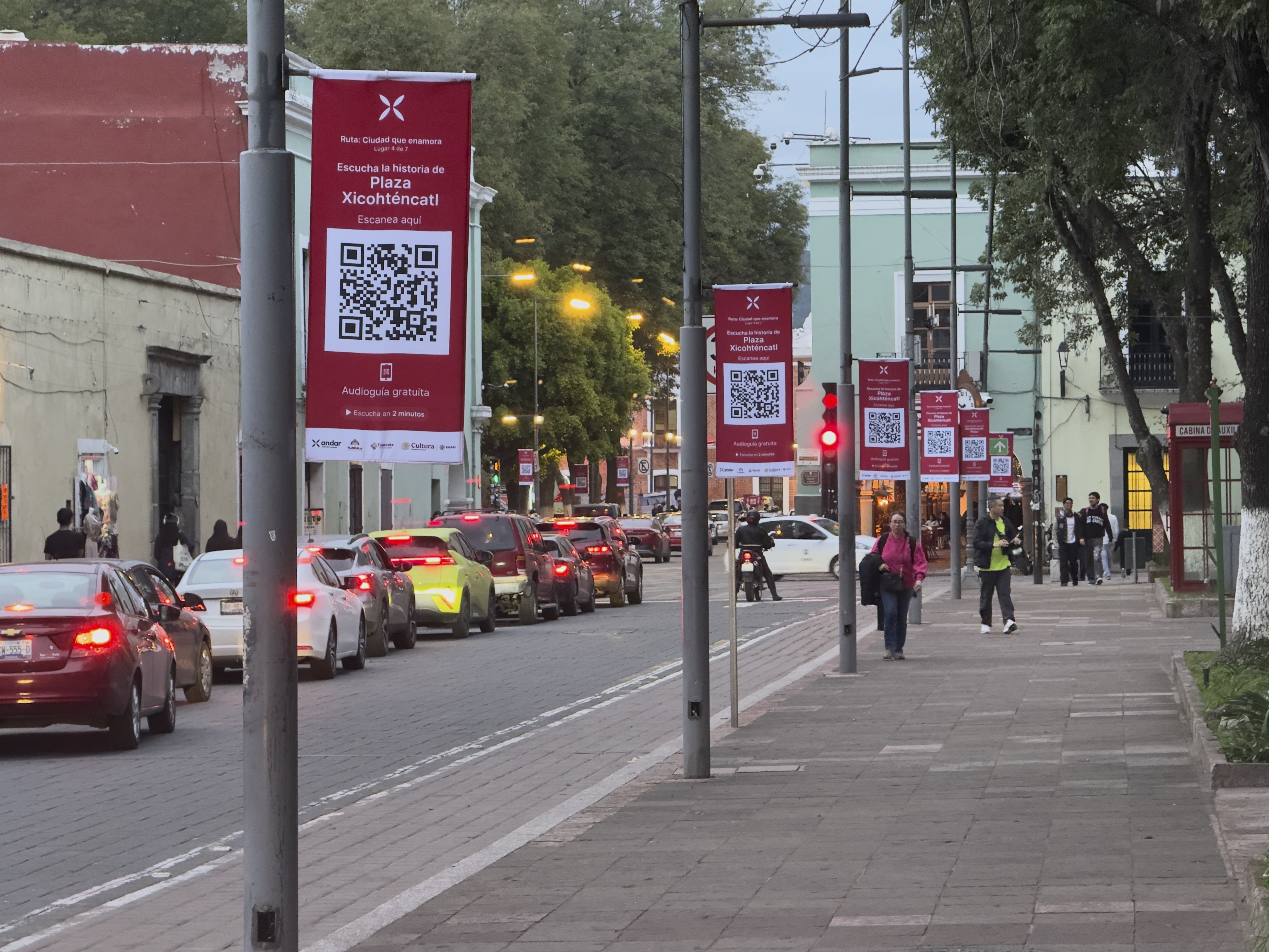 Campaña de posicionamiento con códigos QR