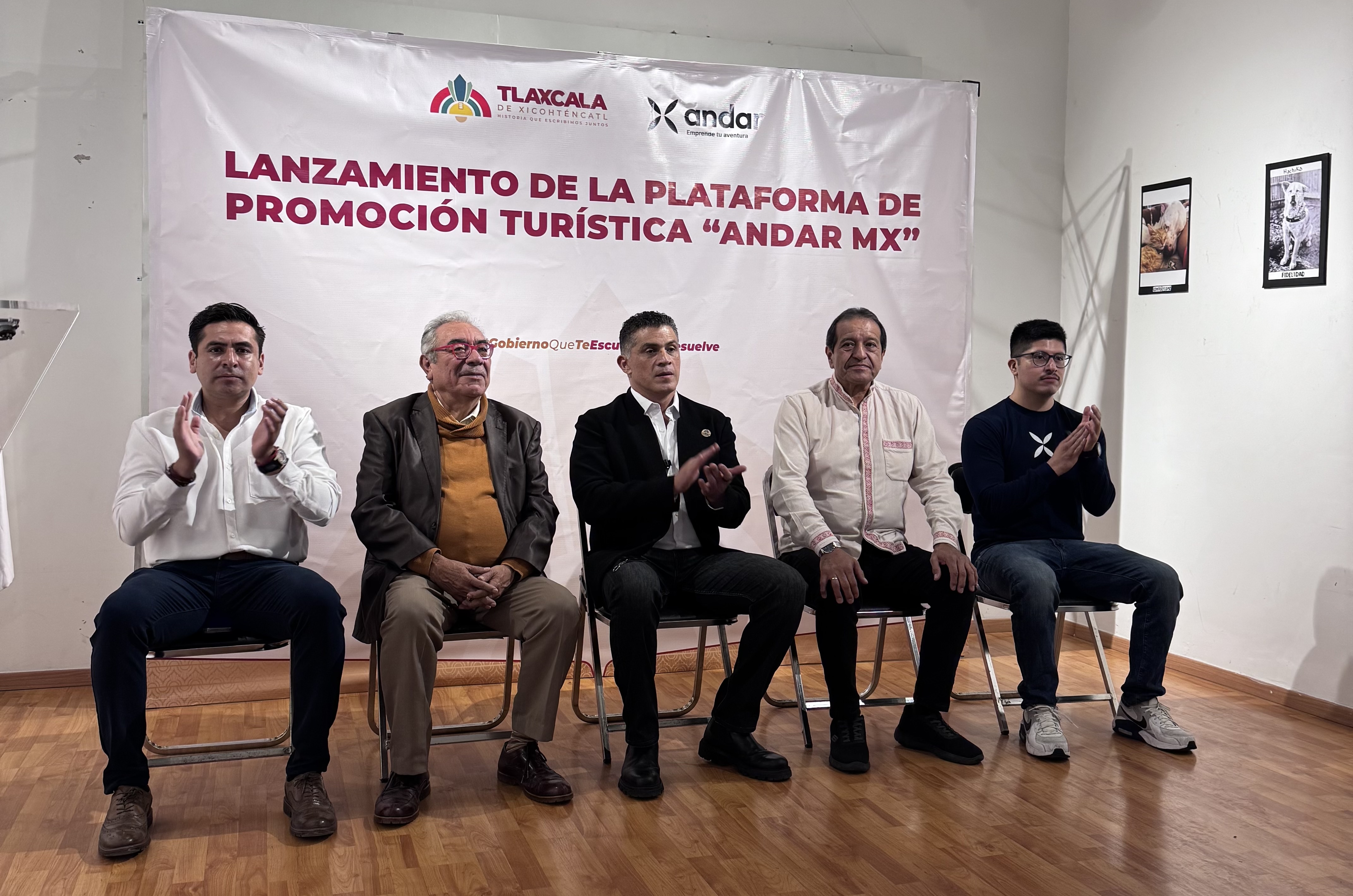 Evento de presentación de la plataforma Andar